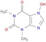 1H-Purine-2,6-dione, 3,7-dihydro-7-hydroxy-1,3-dimethyl-