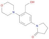 2-Pyrrolidinone, 1-[3-(hydroxymethyl)-4-(4-morpholinyl)phenyl]-