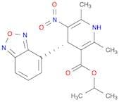 3-Pyridinecarboxylic acid, 4-(2,1,3-benzoxadiazol-4-yl)-1,4-dihydro-2,6-dimethyl-5-nitro-, 1-methy…