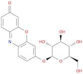 3H-Phenoxazin-3-one, 7-(β-D-glucopyranosyloxy)-