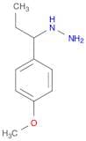 Hydrazine, [1-(4-methoxyphenyl)propyl]-