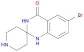 Spiro[piperidine-4,2'(1'H)-quinazolin]-4'(3'H)-one, 6'-bromo-