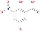 Benzoic acid, 5-bromo-2-hydroxy-3-nitro-