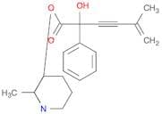 Benzeneacetic acid, α-hydroxy-α-(3-methyl-3-buten-1-yn-1-yl)-, 2-methyl-1-azabicyclo[2.2.2]oct-3-y…