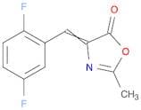 5(4H)-Oxazolone, 4-[(2,5-difluorophenyl)methylene]-2-methyl-
