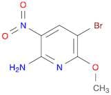 2-Pyridinamine, 5-bromo-6-methoxy-3-nitro-