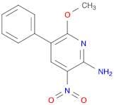 2-Pyridinamine, 6-methoxy-3-nitro-5-phenyl-