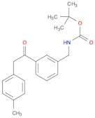 Carbamic acid, N-[[3-[2-(4-methylphenyl)acetyl]phenyl]methyl]-, 1,1-dimethylethyl ester