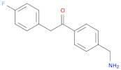 Ethanone, 1-[4-(aminomethyl)phenyl]-2-(4-fluorophenyl)-