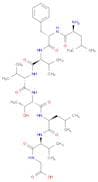 Glycine, N-[N-[N-[N-[N-[N-(N-L-leucyl-L-phenylalanyl)-L-valyl]-L-valyl]-L-threonyl]-L-leucyl]-L-va…