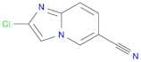 Imidazo[1,2-a]pyridine-6-carbonitrile, 2-chloro-