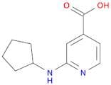 4-Pyridinecarboxylic acid, 2-(cyclopentylamino)-