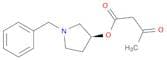 Butanoic acid, 3-oxo-, (3S)-1-(phenylmethyl)-3-pyrrolidinyl ester