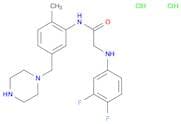 Acetamide, 2-[(3,4-difluorophenyl)amino]-N-[2-methyl-5-(1-piperazinylmethyl)phenyl]-, hydrochlorid…
