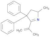 2H-Pyrrole, 3,4-dihydro-2-methyl-5-(1-methylethenyl)-4,4-diphenyl-