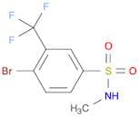 Benzenesulfonamide, 4-bromo-N-methyl-3-(trifluoromethyl)-