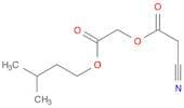 Acetic acid, 2-cyano-, 2-(3-methylbutoxy)-2-oxoethyl ester