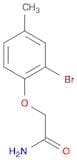 Acetamide, 2-(2-bromo-4-methylphenoxy)-