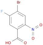 4-Bromo-5-fluoro-2-nitrobenzoic acid