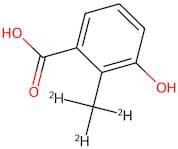 Benzoic acid, 3-hydroxy-2-(methyl-d3)-