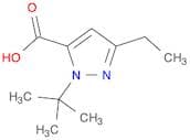 1H-Pyrazole-5-carboxylic acid, 1-(1,1-dimethylethyl)-3-ethyl-