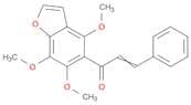 2-Propen-1-one, 3-phenyl-1-(4,6,7-trimethoxy-5-benzofuranyl)-