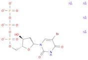 Uridine 5'-(tetrahydrogen triphosphate), 5-bromo-2'-deoxy-, tetrasodium salt (9CI)