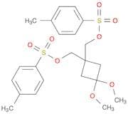 1,1-Cyclobutanedimethanol, 3,3-dimethoxy-, 1,1-bis(4-methylbenzenesulfonate)