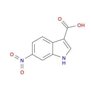 1H-Indole-3-carboxylic acid, 6-nitro-