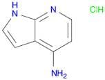 1H-Pyrrolo[2,3-b]pyridin-4-amine, hydrochloride (1:1)