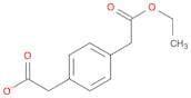 1,4-Benzenediacetic acid, 4-ethyl ester