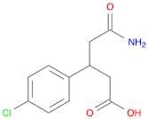 Benzenepropanoic acid, β-(2-amino-2-oxoethyl)-4-chloro-