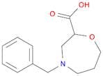 1,4-Oxazepine-2-carboxylic acid, hexahydro-4-(phenylmethyl)-