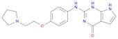 4H-Pyrrolo[2,3-d]pyriMidin-4-one, 3,7-dihydro-2-[[4-[2-(1-pyrrolidinyl)ethoxy]phenyl]aMino]-
