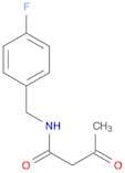 Butanamide, N-[(4-fluorophenyl)methyl]-3-oxo-