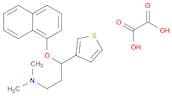 3-Thiophenepropanamine, N,N-dimethyl-γ-(1-naphthalenyloxy)-, ethanedioate (1:1)
