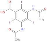Benzoic acid, 3,5-bis(acetylamino)-2,4,6-triiodo-