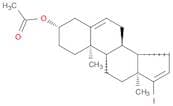 Androsta-5,16-dien-3-ol, 17-iodo-, 3-acetate, (3β)-