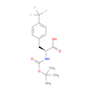 L-Phenylalanine, N-[(1,1-dimethylethoxy)carbonyl]-4-(trifluoromethyl)-