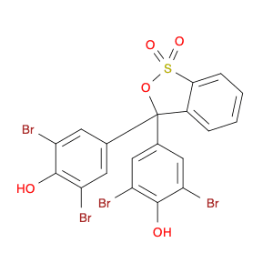 Phenol, 4,4'-(1,1-dioxido-3H-2,1-benzoxathiol-3-ylidene)bis[2,6-dibromo-