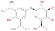 β-D-Glucopyranosiduronic acid, 4-hydroxy-3,5-bis(1-methylethyl)phenyl