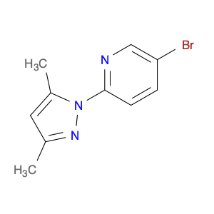 Pyridine, 5-bromo-2-(3,5-dimethyl-1H-pyrazol-1-yl)-