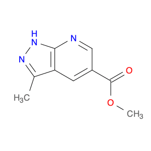 1H-Pyrazolo[3,4-b]pyridine-5-carboxylic acid, 3-methyl-, methyl ester