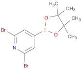 Pyridine, 2,6-dibromo-4-(4,4,5,5-tetramethyl-1,3,2-dioxaborolan-2-yl)-