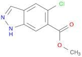 1H-Indazole-6-carboxylic acid, 5-chloro-, methyl ester