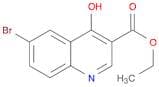 3-Quinolinecarboxylic acid, 6-bromo-4-hydroxy-, ethyl ester