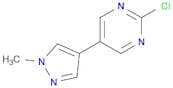 Pyrimidine, 2-chloro-5-(1-methyl-1H-pyrazol-4-yl)-
