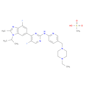 2-Pyrimidinamine, N-[5-[(4-ethyl-1-piperazinyl)methyl]-2-pyridinyl]-5-fluoro-4-[4-fluoro-2-methyl-…