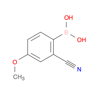 Boronic acid, B-(2-cyano-4-methoxyphenyl)-