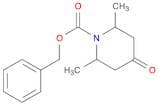1-Piperidinecarboxylic acid, 2,6-dimethyl-4-oxo-, phenylmethyl ester